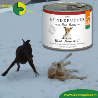 Defu Felderzeugnisse Bio Hundefutter Nassfutter Rind Sensitiv