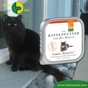 defu bio katzenfutter nassfutter lamm 100g
