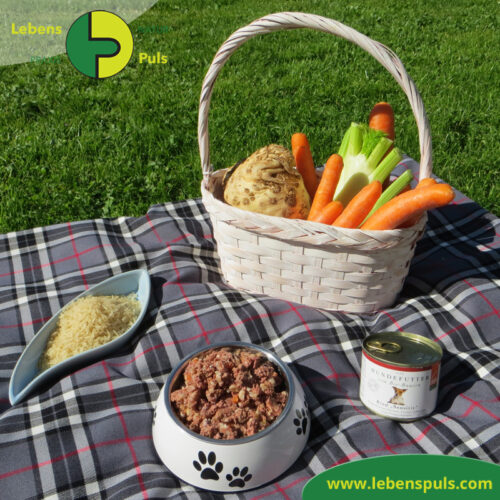 Defu Felderzeugnisse Bio Hundefutter Nassfutter Rind Sensitiv Picknick