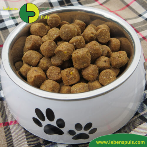 Defu Felderzeugnisse Bio Hundefutter Trockenfutter Adult Gefluegel Napf