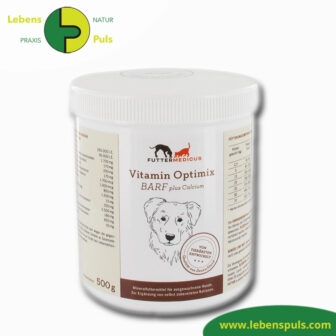 Futtermittelergänzung Futtermedicus Vitamin Optimix Barf plus Calcium