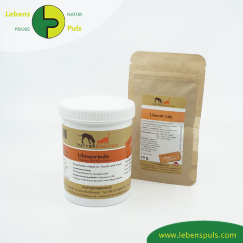 Futtermittelergaenzung Futtermedicus Ulmenrinde 30g und 150g
