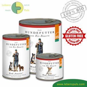 Defu Sensitive Premium Hundefutter Nassfutter BIO Rind 200g, 410g, 820g