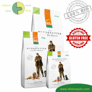 Defu Premium Hundefutter Trockenfutter BIO Geflügel Adult, 800g, 3kg, 12,5kg