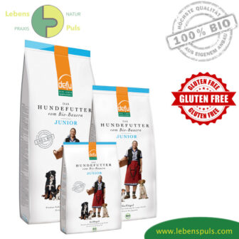 Defu Premium Hundefutter Trockenfutter BIO Geflügel Junior, 800g, 3kg, 12,5kg