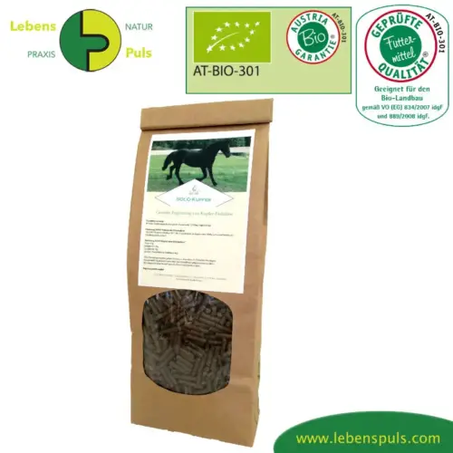 Ergänzungsfuttermittel Natürlich Pferd SOLO Kupfer