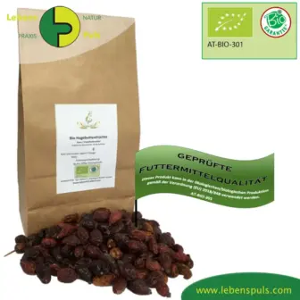 Einzelfuttermittel Natürlich Pferd BIO Hagebutten Immunsystem Vitamin C