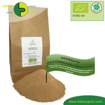 Einzelfuttermittel Natürlich Pferd BIO Flohsamen Präbiotikum Darmsanierung