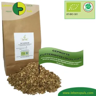 Einzelfuttermittel Natürlich Pferd BIO Teufelskrallenwurzel geschnitten entzündungshemmend schmerzlindernd knorpelschützend