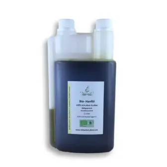 Einzelfuttermittel Natürlich Pferd BIO Hanföl