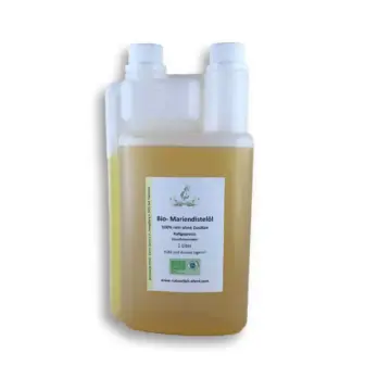 Einzelfuttermittel Natürlich Pferd BIO Mariendistelöl