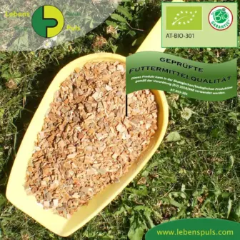 Einzelfuttermittel Natürlich Pferd BIO Kräuter Weidenrinde Weide geschnitten