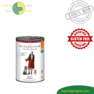 Defu Sensitive Premium Hundefutter Nassfutter BIO Ente 410g