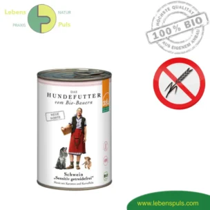 Defu High Sensitive Premium Hundefutter Nassfutter getreidefrei BIO Schwein 410g