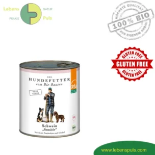 Defu Sensitive Premium Hundefutter Nassfutter BIO Schwein 820g